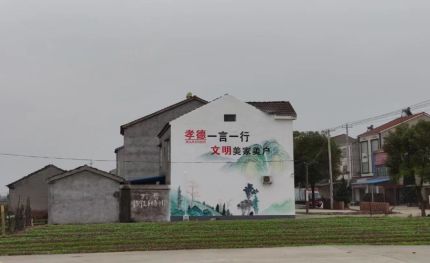 株洲新农村墙绘